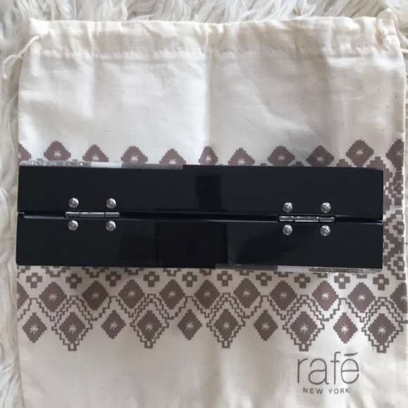 Rafe Alicia Lucite Clutch w/ Shoulder Strap - Picture 5 of 15